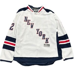 Reebok Men's Carl Hagelin #62 New York Rangers White Hockey Jersey Size XXXL